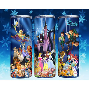 Disney Movie 20 oz Skinny Tumbler